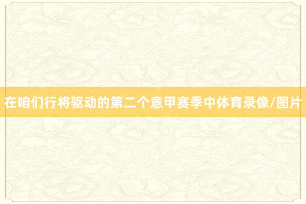 在咱们行将驱动的第二个意甲赛季中体育录像/图片