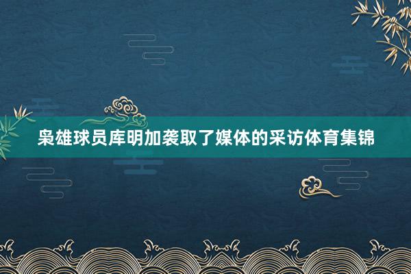 枭雄球员库明加袭取了媒体的采访体育集锦