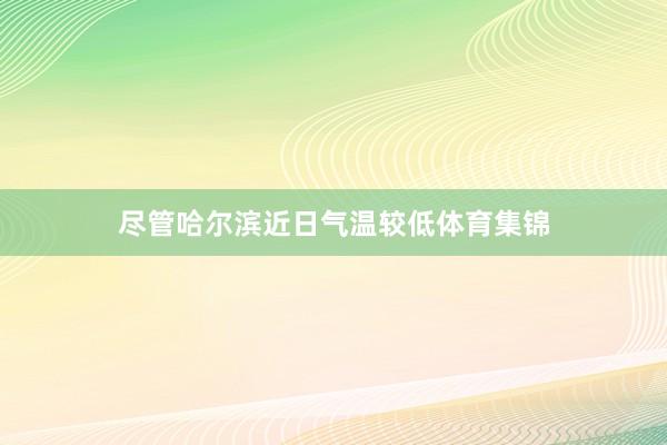 尽管哈尔滨近日气温较低体育集锦